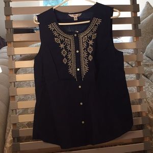 Croft & Barrow floral blouse